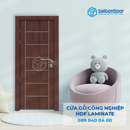 Cửa Gỗ HDF Laminate P1R8-SGD