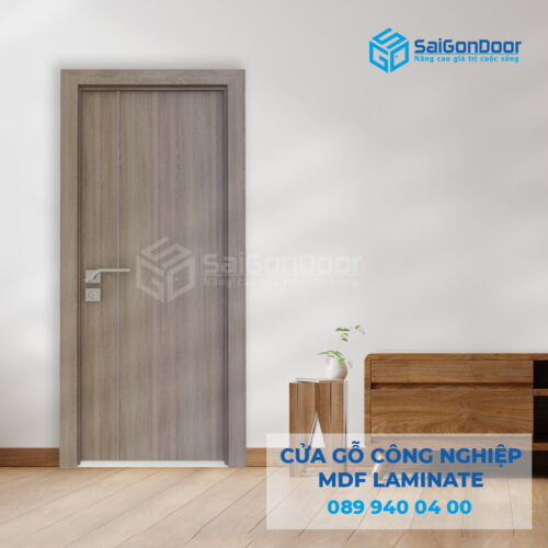 Cửa Gỗ Công Nghiệp MDF Laminate P1R1-SGD