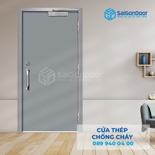 Cửa Thép Chống Cháy mau thong dung 1-SGD